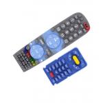 Nontoxic pantone color Silicone Remote Control Keyboard