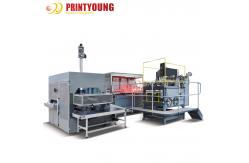 China 300g/M2 Rigid Box Making Machine 7mm Edge Folding Depth supplier