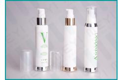 China 15ml 30ml 50ml Refillable Airless Pump Bottles With Leakage Prevention supplier