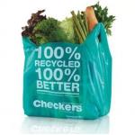 Biodegradable PLA T Shirt Compostable Grocery Bags For Take Out for sale