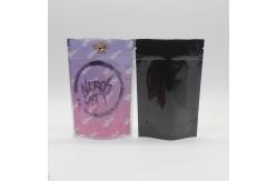 China Eco Friendly Weed weed Childproof Stand Up Pouch Smellproof With Zipper Lock supplier