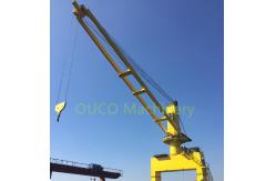 China 20t Shipyard Hydraulic Luffing Electric Mobile Crane supplier