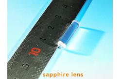 China All Surface Polished Sapphire Optical Windows Crylinder Rod Lens With Plunger Stick supplier