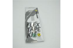 China Hanging Bottom Open Plastic Pouches Packaging , Three Side Seal Pouch Custom Printed supplier