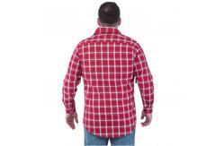 China Button On Plaid Flame Resistant Workwear EN11611 Arc Proof HRC2 Shirts supplier