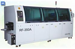 China 3 Zones 350mm PCB Wave Soldering Machine 400kg Solder Pot supplier