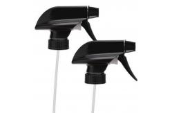 China Screw Closure All Plastic Black Trigger Sprayer 28/410 for Bottle Cleaning supplier