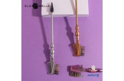 China Plastic Handle Eyebrow Brush And Eyelash Comb Waterproof Multi Functional supplier