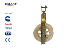 China Iso Wire Pulling Pulley , Block And Tackle Pulley For Transmission Line supplier