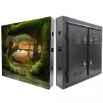 HD fixed install p8  960x960mm iron cabinet outdoor waterproof advertising led screen panels for sale