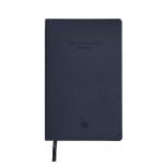 Popular Dark Blue Soft Cover Notebook , Daily Journal Notebook For Students for sale