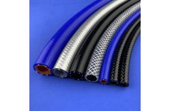 China Tear Resistant Explosion Proof Reinforced Silicone Hose Braided supplier
