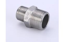 China Stainless Steel Casting Threaded Reducer Hexagonal Nipples 150lb supplier