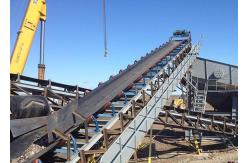 China Energy Saving 400mm Width Long Distance Belt Conveyor Transport Sand supplier