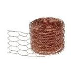 1.2m Width 2 Inches Hexagonal Woven Copper Wire Mesh Commercial Agricultrural Use for sale