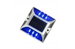 China IP68 ASTM Embedded Aluminium Solar Road Stud White Yellow Red Blue Green supplier