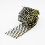 Wire Collated Screw Ring Smooth Wood Pallet Coil Nail for sale
