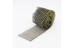 China Wire Collated Screw Ring Smooth Wood Pallet Coil Nail supplier