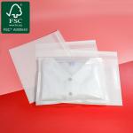 Custom Glassine Paper Bags Biodegradable Small Cosmetic Packaging Sachets Eco-Friendly Waxed Paper Bags for sale
