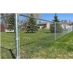 25x25mm Diamond Chain Link Fence Galvanized For Protection for sale