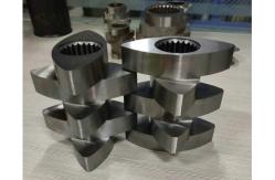China Modular Structure Screw And Barrel For Plastic Twin Screw Extruder supplier