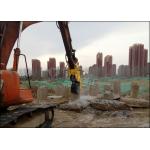 HITACHI EX210 EX200 Hydraulic Concrete Pulverizer Movable Jaw For Building Demolition