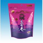 Three Side Seal Custom Printed Stand Up Pouch Aluminum Foil Material Zipper Top