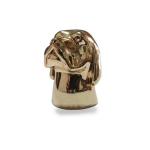 Luxury Luxury Zodiac Head Portrait Zinc Alloy Perfume Cover , Logo Size Can Be Customized for sale