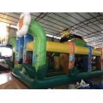 Inflatable Fun City Insects Theme Obstacle Course Bouncy Castle Combo