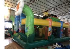 China Inflatable Fun City Insects Theme Obstacle Course Bouncy Castle Combo supplier