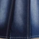 Indigo Blue 75 Cotton 23 Poly Cotton Polyester Denim Fabric With 2 Spandex for sale