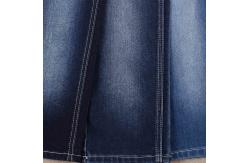 China Indigo Blue 75 Cotton 23 Poly Cotton Polyester Denim Fabric With 2 Spandex supplier