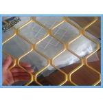 Heavy Duty Diamond Expanded Metal Mesh Decorative Aluminum Spray Paint 4 X 8 for sale