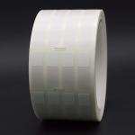 9.5x30-12mm 2mil White Matte Translucent Vinyl Permanent Waterproof Adhesive Labels for sale