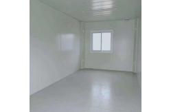 China Commercial Flat Pack Container House Rock Wool Sandwich Panel Pre Made Container Homes supplier