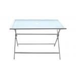 Square Tempered Glass Patio Table for sale