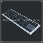 Electroplated Titanium Mechanical Keyboard  Black Surface 68 Keys Type for sale