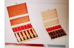 China Hand Carving Turning Wood Lathe Tool Sets Semicircle Wooden Chisel supplier