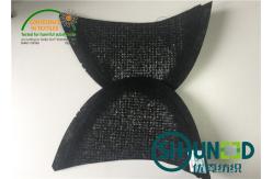 China Suit Sewing Shoulder Pads Resin Interining , Cotton , Need Punch Felt supplier