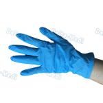 Medical Powder Free Vinyl Gloves , Blue Disposable Vinyl Gloves Wear Resistance for sale