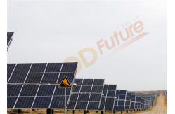 China Horizontal 2P Solar Tracker Simple Structure Wind Protection supplier