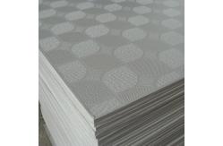 China 603x603 Plasterboard Gypsum Board PVC Gypsum Ceiling Tiles 7-12mm supplier