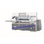 High Precision Paper Roll To Sheet Cutting Machine / Heavy Duty Guillotine Paper Cutter for sale
