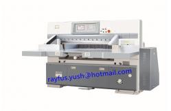China High Precision Paper Roll To Sheet Cutting Machine / Heavy Duty Guillotine Paper Cutter supplier