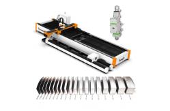 China Metal Sheet and Pipe CNC Fiber Laser Cutting Machine 1500W 2000W 3000W supplier