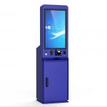 IP67 Outdoor Parking Payment Kiosk With Cash Acceptor And Credit Card Reader for sale