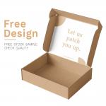 Colored Corrugated Cardboard Mailer Boxes Folding Efluting Packaging For Blouse for sale
