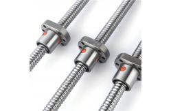 China Heavy Load Rolled Ball Screw Efficient 10mm Ball Screw Food Grade Lubrication supplier