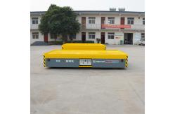 China Battery Powered 5 Tons Concrete Structure Transfer Carts Remote Control supplier