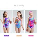 Training Girls Swimming Suits Triangle Girl Swimwear Swimsuit One Piece Swimsuits for sale